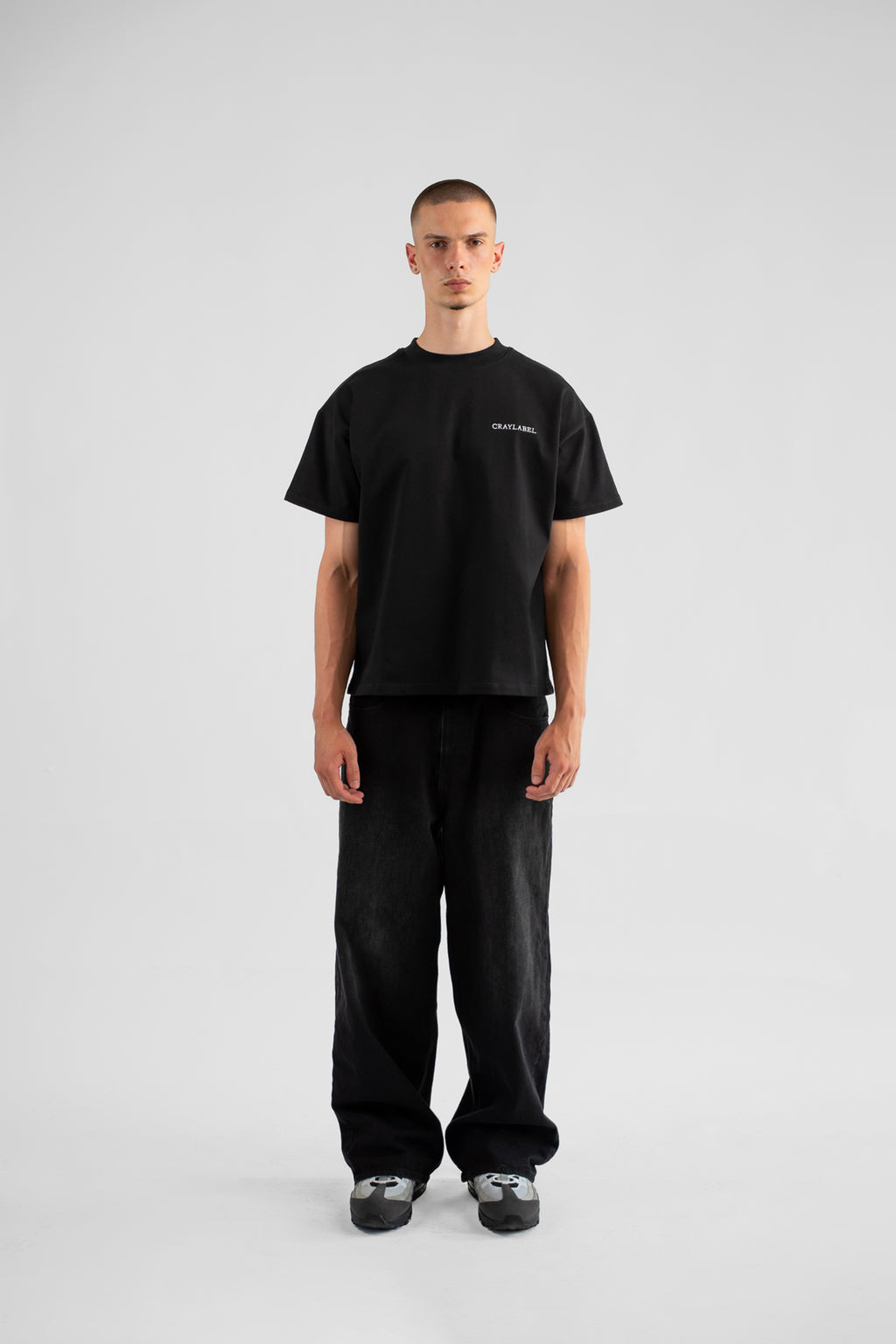 CRAYLABEL Oversized T-Shirt – Black