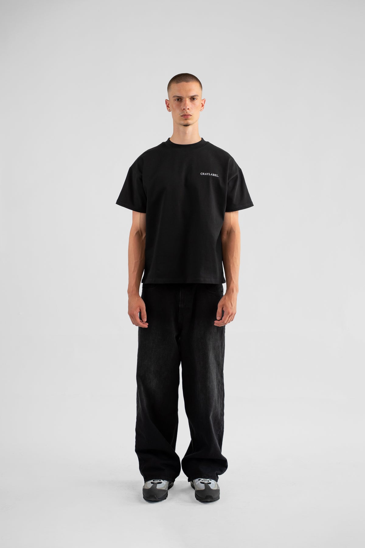 CRAYLABEL Oversized T-Shirt – Black
