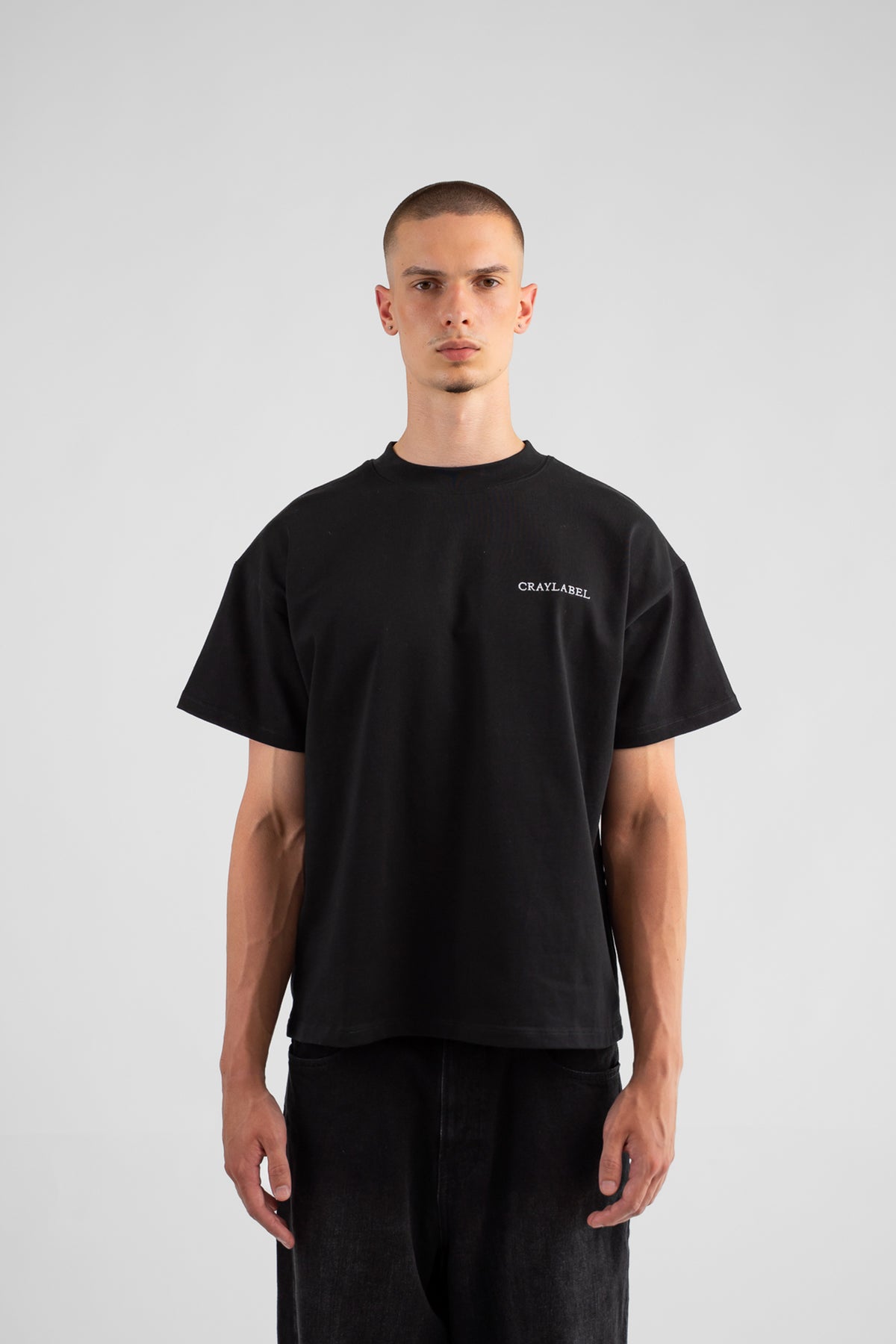 CRAYLABEL Oversized T-Shirt – Black