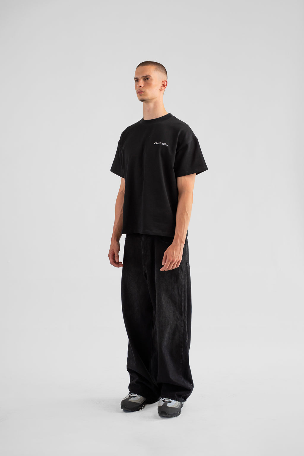 CRAYLABEL Oversized T-Shirt – Black