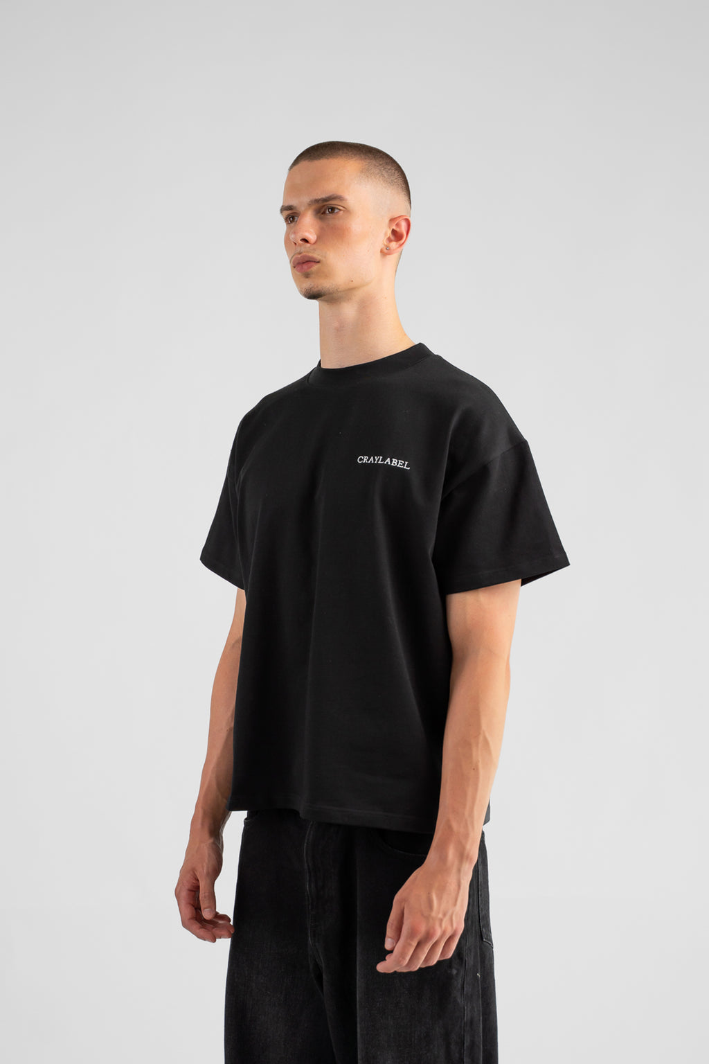 CRAYLABEL Oversized T-Shirt – Black